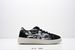 Light Blue Tie Dye Low Cut Thick Soled Sports Shoes, Patchwork Canvas Lace Up Flat Shoes, Suitable For Daily Walking And Street Wear_vogvips.com