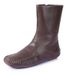 Autumn Winter New Korean Style Genuine Leather Long For Women Cowhide Sole Handmade Vintage Artistic Sheepskin Women's_vogvips.com