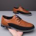Men's Leather Shoes, Spring And Summer Casual Leather Shoes, Soft Cowhide Breathable Business Shoes, Men's Loafers_vogvips.com