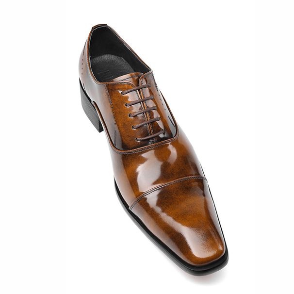 Men's 2025 Autumn/winter Business Suit Three Joint Italian High Heel Long Version Trendy Men's Leather Shoes_vogvips.com