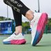 Summer New Trade Racing And Shock-absorbing Marathon Running Shoes For Men Fly Woven Breathable Casual Couple Sports Shoes_vogvips.com