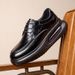 Spring Air Cushioned Genuine Business Casual Leather Shoes, Men's British Thick Soled Shoes With Increased_vogvips.com