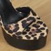 Leopard Print Sandals Women S Cm Stiletto Stage Heels_vogvips.com
