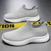 Men's New Style Flying Woven Breathable And Odorless Casual Polyurethane Lightweight One Foot Cloth Shoes, High_vogvips.com