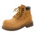 Martin Boots Tooling Boots Heightening Short Boots Tough Guy Big Head High Top Rhubarb Boots_vogvips.com