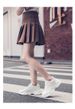 Men's Shoes Inner Height Increase Sports Casual Shoes Low-top Cowhide Surace Thick-soled Running Sports Small White Board Shoes_vogvips.com