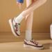 thick-soled Little White Shoes Women's Versatile Breathable Student Board Shoes Casual Shoes Increase Orgasm_vogvips.com