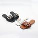 Women's Solid Color Metal Buckle Flat Sandals - Ins Fashion Casual Summer Slide Shoes For Beach & Vacation_vogvips.com