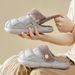 Waterproof Slippers For Women New Autumn And Winter Plush Warm Non Slip Indoor Home Thick Soled Detachable Cotton Slippers For Women_vogvips.com