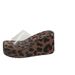Women's plus Size Leopard Print Transparent Platform Slippers Summer Thick Soled Wedge Sandals Casual Slip-On Shoes_vogvips.com