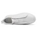 Large Size Cowhide Board Shoes Men's European Station Elastic Free Shoelaces White Shoes Casual Loafers Men's Shoes_vogvips.com