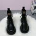 Martin Are Really Soft Leather Thick Soled Women's Velvet Autumn And Winter New 2023 Short Boots British Style_vogvips.com