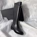 2025 New Genuine Soft Leather Knight Martin Korean Version Versatile Over-the-Knee Flat Elegant High Boots_vogvips.com