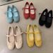 Gentle Fairy Style Mary Jane For Women 2025 New French Elegant Pleated Round Toe Shallow Mouth Flat Ballet Shoes_vogvips.com