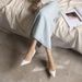 Women's Plus Size High Heels White Stiletto Pointed Toe Suede Work Shoes Spring Autumn Style_vogvips.com