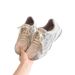 Niche Design Silver Women's Dad With Mesh Breathable Retro Sneakers, Makes Feet Look Smaller, Versatile, Lightweight_vogvips.com