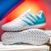 Men's Professional Soccer Cleats With Anti-Slip Rubber Sole - Lightweight Synthetic Leather Upper For Natural & Artificial Grass - Low-Cut Design_vogvips.com