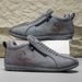 Men's Lightweight Casual Outdoor Entertainment Skateboarding Daily Walking Driving Shoes Comfortable Breathable Slip-On_vogvips.com
