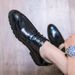 New Men's Brown Business Casual Derby Shoes British Style Lace-up Versatile Brock Men's Shoes Black Suit Banquet Dress Groom Wedding Shoes_vogvips.com