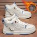 Men's Winter Thermal Lined Slip-Resistant Casual Sneakers - Lightweight Work Boots With Anti-Slip Rubber Sole For Comfort & Durability_vogvips.com