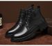 Leather Velvet Casual Men's Leather Boots Outdoor Cotton Thermal Martin Boots Thick-soled Tooling Men's Shoes_vogvips.com