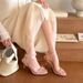 2026 Spring And Autumn New Fashion Versatile French Fairy Style Bowknot Strap High Heels To Match With Dresses_vogvips.com