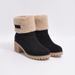 Women's Shoes Snow Boots, Plus Size, Thickened, Chunky Heel, Platform, Lamb Wool, Women's Shoes_vogvips.com