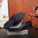 Hot Selling 2025 Spring Summer Hollow Business Breathable Comfortable Genuine Leather Perforated Men's Work Shoes_vogvips.com
