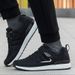 Autumn Plu Anti Lip Middle-Aged Elderly Walking Men' And Women' Lightweight Caual Port Hoe, Velcro Dad Mom_vogvips.com