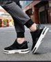 Round Head Men's Height-increasing Lace-up Board Shoes Breathable Youth Sports Leisure Reflective Little White Men's Shoes_vogvips.com