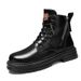 European Warm Series New Yellow Autumn Winter British Style High Top With Cotton Lining Work Short Fleece Zipper Martin Boots For Men_vogvips.com