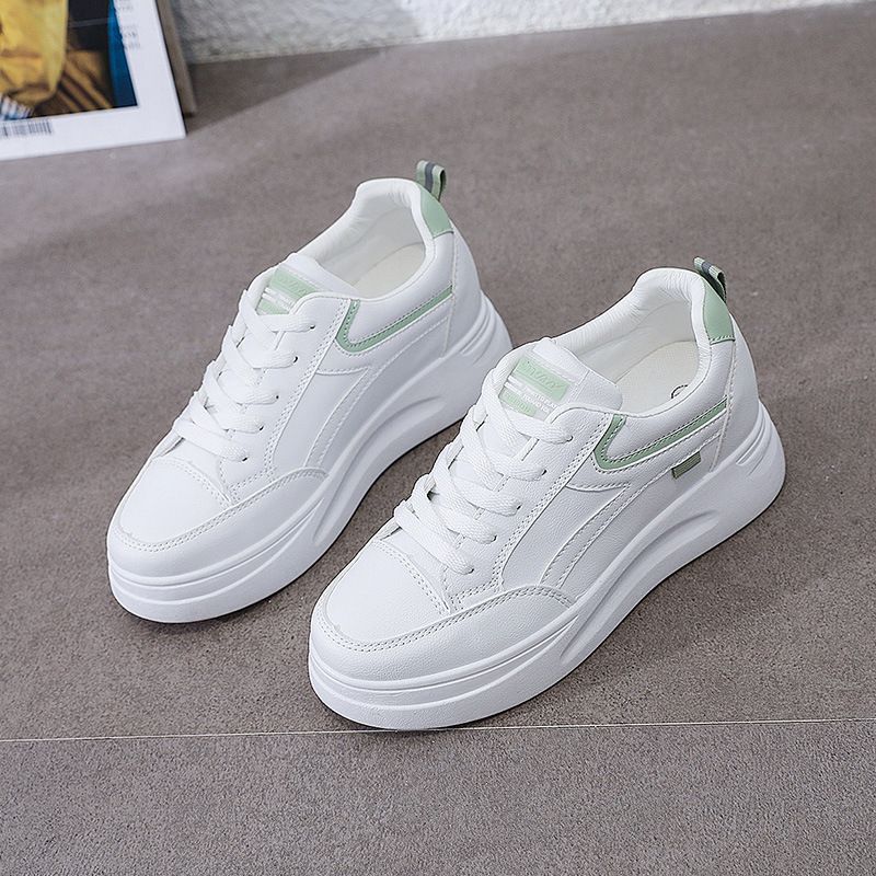 1720 Summer Thick-Soled White Shoes Women's Spring And Autumn Breathable 2021 New Style Height-Increasing Versatile_vogvips.com