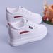New Spring, Summer, Autumn, Four Seasons Dad Swinging Korean Edition Interior Height Increasing White Breathable Sports_vogvips.com