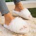 Hot-Selling Furry For Women, Autumn And Winter Outdoor Non-Slip Indoor Thick-Soled Home Fuzzy Maternity Cotton Slippers_vogvips.com