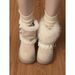 Vintage Warm Thick-Soled Snow Boots For Women 2025 New Winter Fleece-Lined Thickened Fair Isle Wool Cotton Shoes_vogvips.com