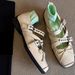 Sheepskin Version Square Head Bow Sports Ballet Shoes Cross Buckle Shallow Mouth Genuine Leather Retro Mary Jane Shoes_vogvips.com
