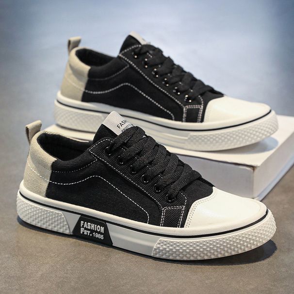 Canvas Shoes - Men's Spring/Summer 2026 New Style Anti-slip Sports Sneakers, Breathable, Suitable For Teenagers, Versatile And Fashionable Men's Shoes_vogvips.com