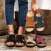 Women's Summer Open Toe Wedge Sandals Comfortable Plus Size Beach Sandals New Style_vogvips.com