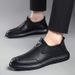 New 2024 Spring Business Leather Soft Sole Breathable Casual Trendy PU Men's Shoes_vogvips.com