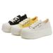 MingLiu Foam White Summer New Thick Sole Height Increasing Breathable Casual Single For Women And Children Trendy_vogvips.com