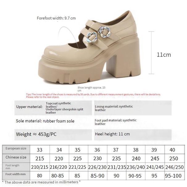 Cameido Women's Loafers - Beige Sheepskin Upper, Round Toe, 11cm Rubber Foam Sole_vogvips.com