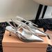 French Style Kitten Top Quality Heel High Heels For Women Summer Patent Leather Pointed One Strap Open Back Stiletto Closed Toe_vogvips.com
