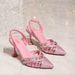 New Fine Heeled Rhinestone Hollowed-out Fashion Slippers_vogvips.com