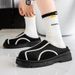 STRONGSHEN Summer Men's Half Slippers Fashion Clogs Indoor Garden Outdoor Non Slip Sandals Casual Breathable Beach Shoes_vogvips.com