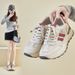 Dad Shoes Female Student Sports And Leisure Street Shoes Mesh Breathable Heightening Shoes_vogvips.com