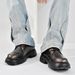 Men's Work Shoes British Style Derby Small Leather Shoes Genuine Leather Black Versatile Platform Thick-Soled Height-Inc_vogvips.com
