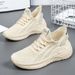 Women's Shoes Casual Shoes Flying Woven Breathable Mesh Shoes Single Shoes Sports Shoes Running Shoes_vogvips.com