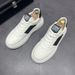 2025v High-Quality Men's Thick-Soled White Sneakers 2024 Spring New Breathable Versatile Sports Casual Shoes For Men_vogvips.com