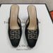 Genuine Leather Chunky Heel Closed-toe Slippers For Women, 2026 New Summer French Style Rhinestone Sandals, Sheepskin_vogvips.com