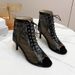 2023 Summer New High-Heeled Black Meh European And American Fahion Sexy Stiletto Peep-Toe Women' Foreign Trade_vogvips.com